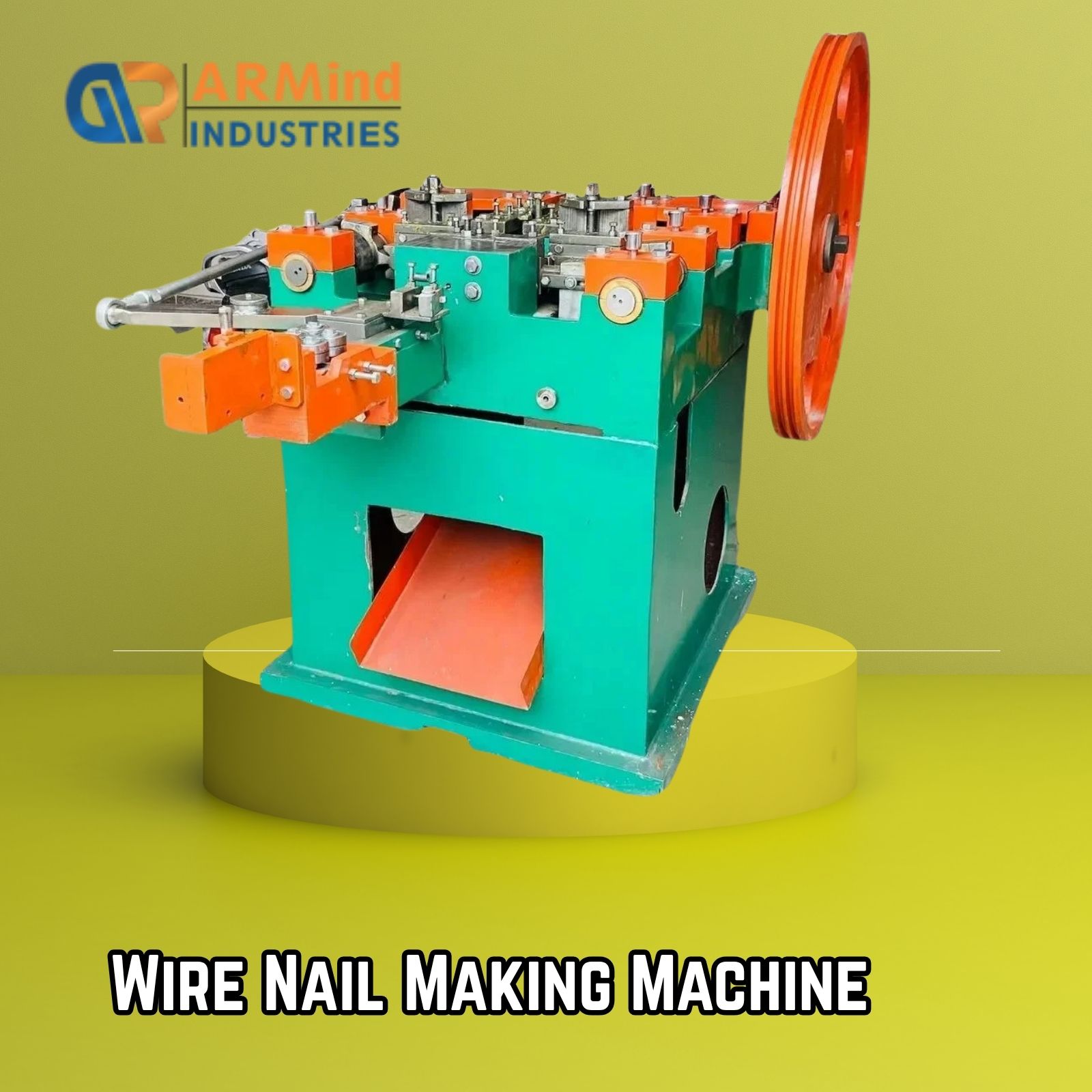 High-Performance Semi Automatic Nail Making Machine – Affordable & Efficient