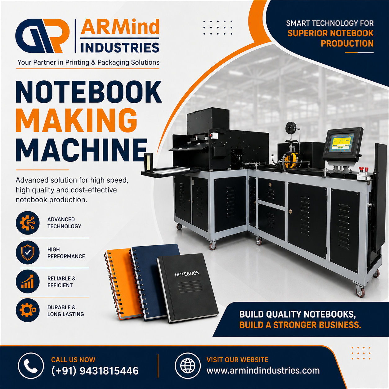 Best Notebook Making Machine in Amritsar, Punjab