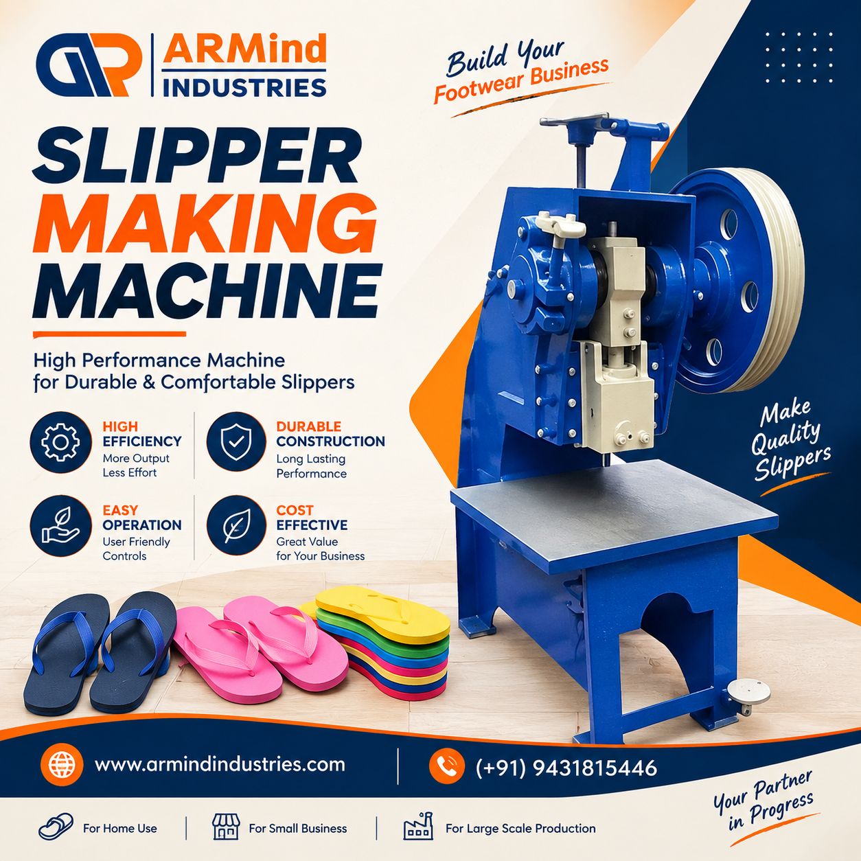 Slipper Making Machine