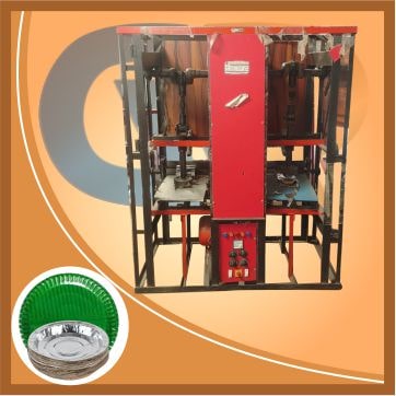 double die paper plate making machine