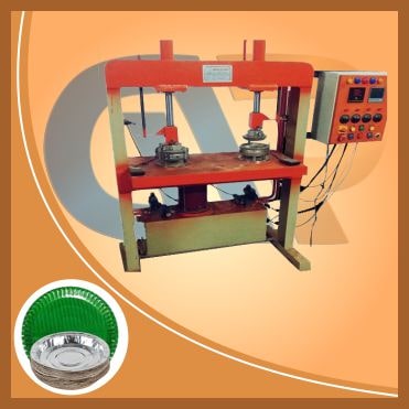 hydraulic double cylinder paper plate making machine
