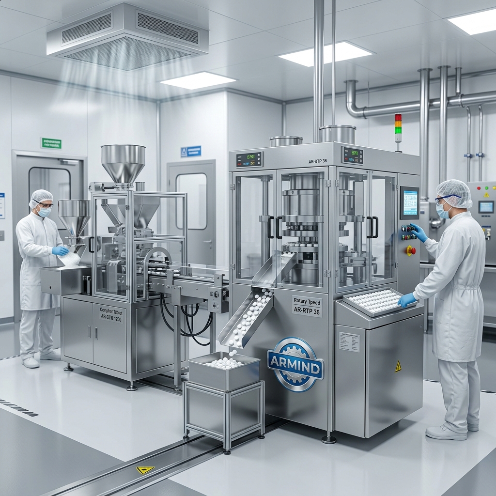 Pharma Camphor Machinery Industry